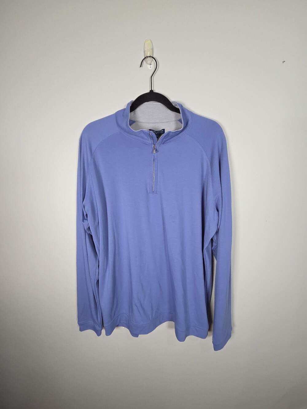 Peter Millar Crown Crafted Quarter-Zip Pullover Whisper Rock Golf Club Embroider